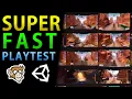 How To Playtest your Game 100 Times in 10 MINUTES Unity Game Simulation