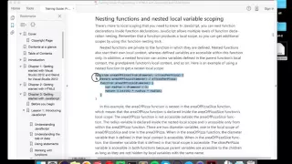 Nested Functions JavaScript