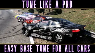 The Perfect Base Drift Tune for CarX Drift Racing Online