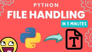 Learn Python File Handling in 5 minutes Python Basics