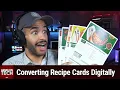 Bulk Recipe Imports - Converting Recipe Cards Digitally