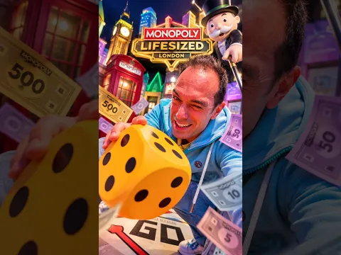 Je joue au Monopoly grandeur nature 🎲