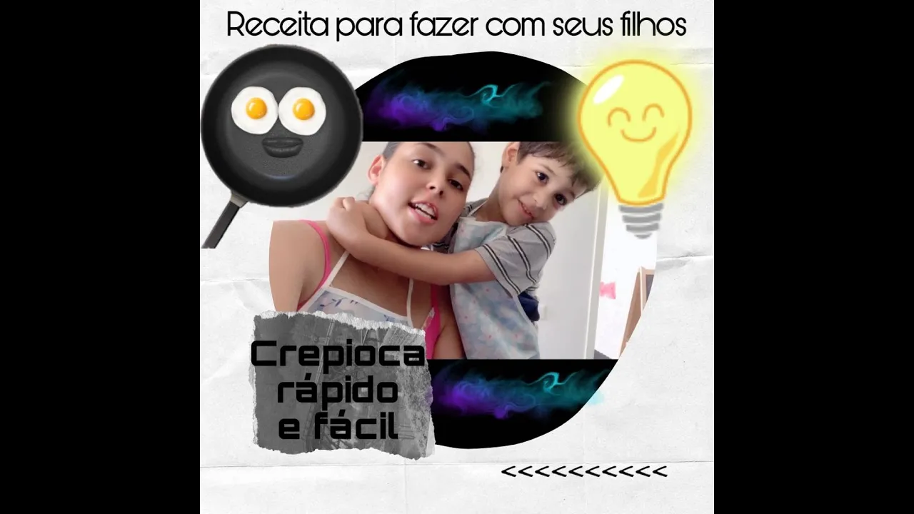 CREPIOCA DO JEITO MAIS SIMPLES E AINDA COM SEU FILHO MÃE POR KATIELLE GOMES