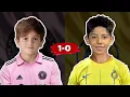 Ronaldo Jr vs Thiago Messi - The Ultimate GOAT Battle