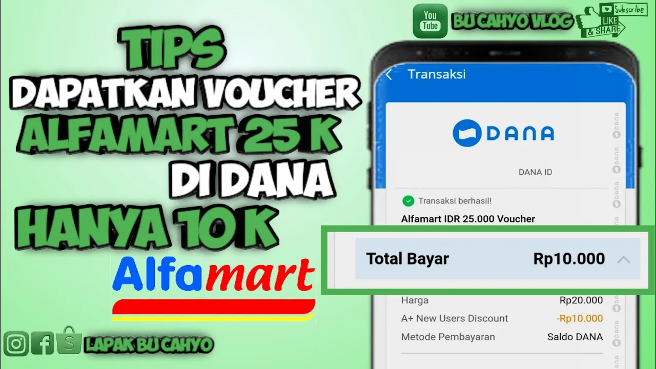 BELANJA PAKE VOUCHER INDOMARET