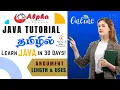 JAVA Tutorial Day 5 Command Line Arguments Length AlphaWebAcademy
