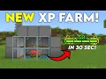 BEST NEW XP Farm for Minecraft Bedrock 26 40