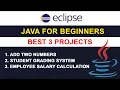 Eclipse Java for Beginners