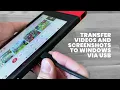 Transfer s from Nintendo Switch to a Windows PC via USB