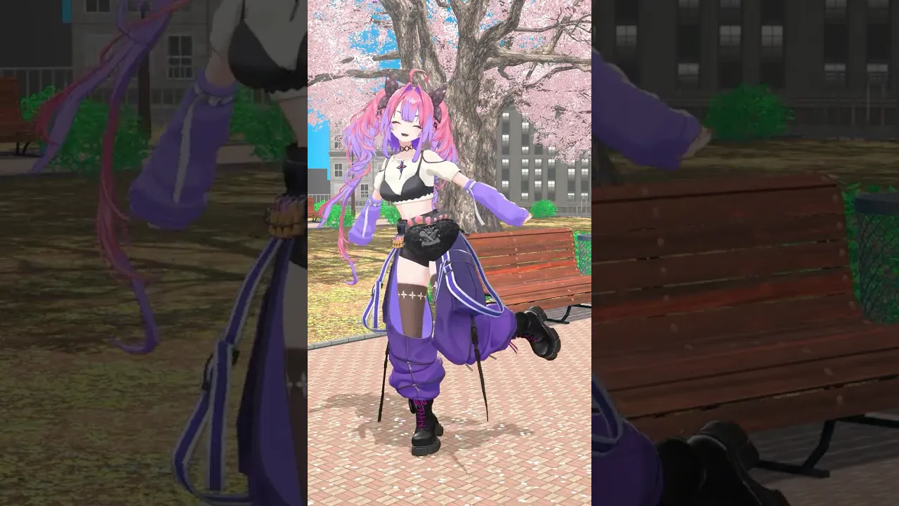 スプリットダンス踊ってみた！【#綺々羅々ヴィヴィ】#vtuber #hololive #dance #shorts