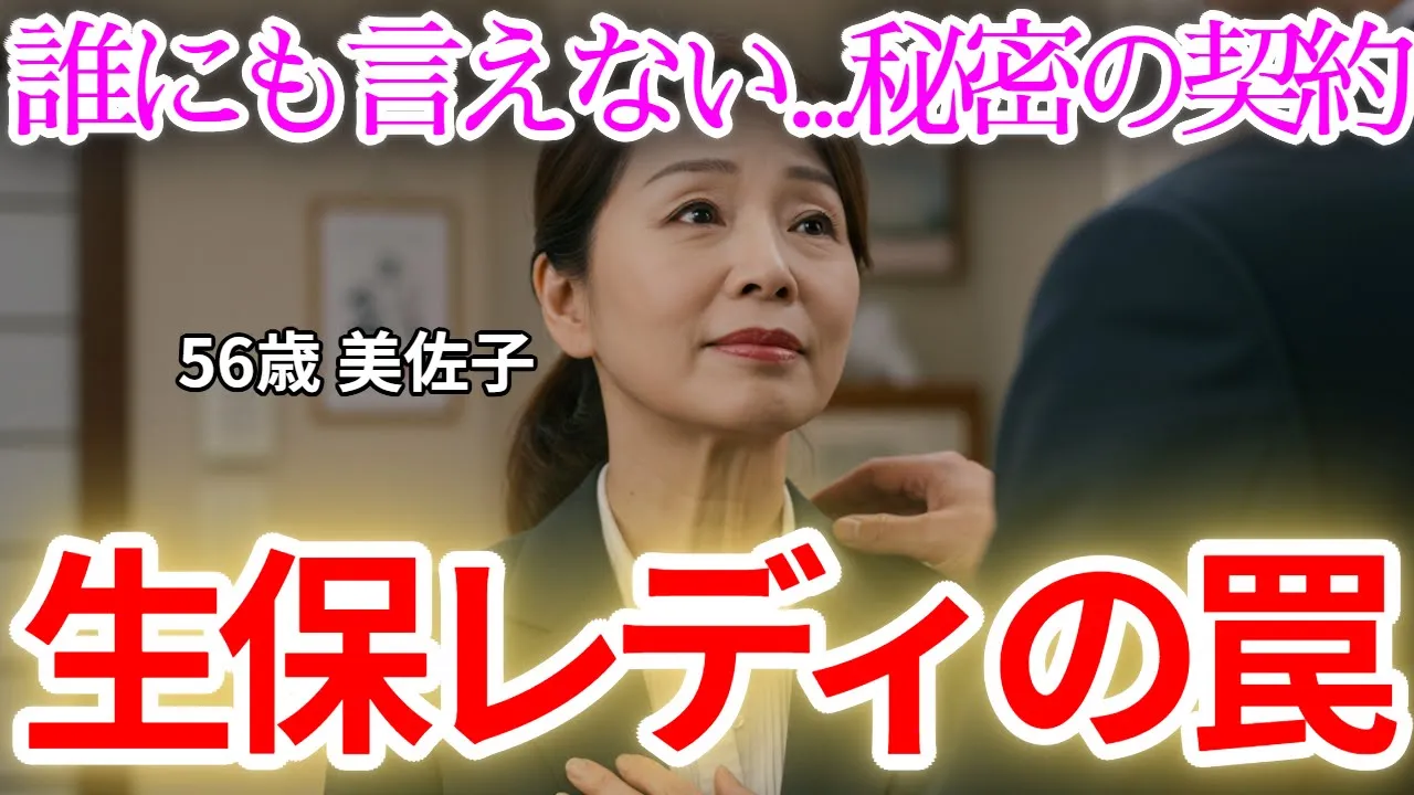 Outline Video 【シニア恋愛】生保レディの罠 ~お客様と秘密の契約。甘い言葉に隠された裏切り~【朗読ドラマ】