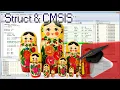 Structures in C and Cortex Microcontroller Software Interface Standard CMSIS