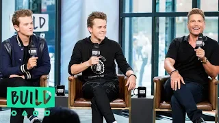 Rob Lowe Matthew Lowe And John Owen Lowe Explain What It Was Like To Film Altogether