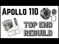 2016 Apollo 110cc Top-End Rebuild