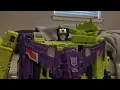 Transformers Devastation Devastator intro recreation