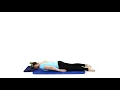 Pregnancy Exercises - Prone lying Start Position 1st Trimester only Set-Up Position