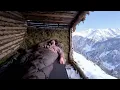 Man Builds Incredible OFF-GRID SHELTERS Alone Through Rain \u0026 Snow | Bushcraft by @BROTHER_WOOD_08