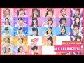 [Girls x Heroine] All 27 Main Characters from Miracle Tunes - RizSta