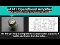 ua741 Operational Amplifier - Op-Amp internal schematic
