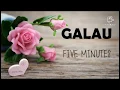 GALAU FIVE MINUTES ( OFFICIAL LIRIK VIDEO ) OST MONYET CANTIK 2