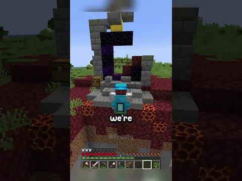 Minecraft, But My Chunk Is Invisible… #shorts