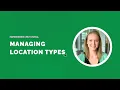 MapsIndoors CMS Tutorial - Managing Location Types