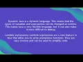 What are the buzzwords that define Java