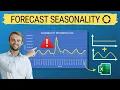 Seasonality in Time Series Integrate it into Demand Forecasting Full Excel Tutorial