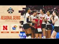 Nebraska vs. Kansas: 2025 NCAA volleyball regional semifinal highlights