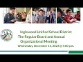 IUSD Regular Board and Annual Organizational Meeting Wednesday December 13 2023 5 00 p m