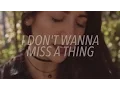 Download Lagu Aerosmith - I Don't Want to Miss a Thing | Acoustic by Bely Basarte