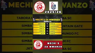 MECHI 5 ZA MWANZO SIMBA SC NBCPL 2025 26 