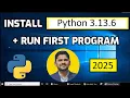 How to install Python 3 13 6 on Windows 10