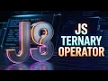 JavaScript Ternary Operators Explained JavaScript Full Course for Free Coding for Beginners