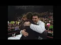 Download Lagu Family reunion after WrestleMania 16: Vince McMahon shakes hands with Triple H \u0026 Shane! RAW 04/03/00