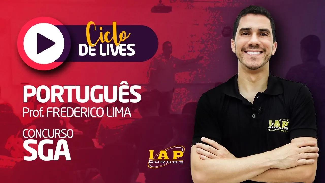 LIVE: PORTUGUÊS PARA O CONCURSO DE SÃO GONÇALO DO AMARANTE.