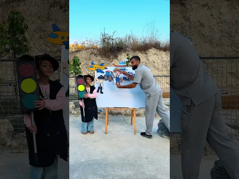 مين صاحب هالمهنة؟ 👨‍🚒👮‍♂️👨‍⚕️ تعلّم أسماء المهن مع الأطفال! 🌈🚒🚑