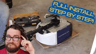 Chamberlain Chain Drive Garage Door Opener Overview Install