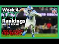Week 4 - Defensive Rankings All 32 Teams How to Stream Defense