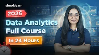 Data Analytics Full Course 2026 Data Analytics Tutorial Data Analytics Course Simplilearn