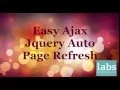 Easy way to refresh div within a page using ajax and jquery