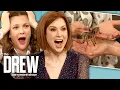 Drew Helps Ellie Kemper Face Her Fear of Tarantulas