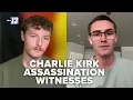 Download Lagu INTERVIEWS: Eyewitnesses recount assassination of Charlie Kirk
