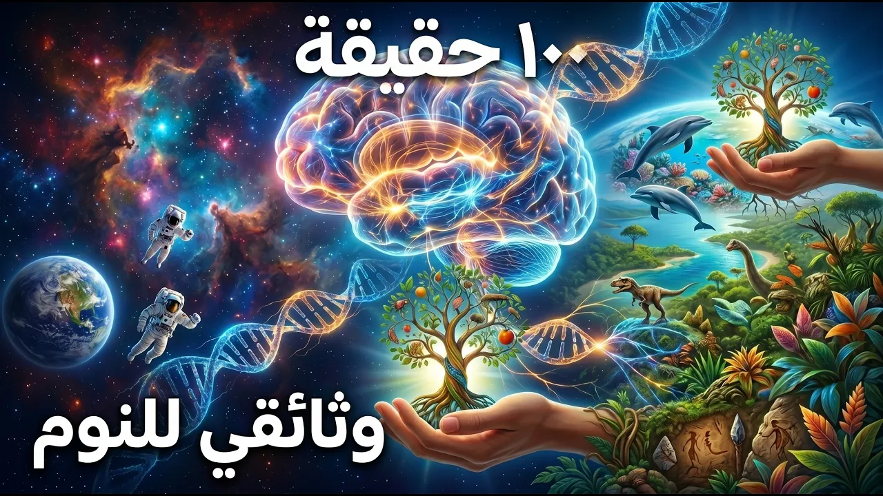100 حقيقة علمية مذهلة لم تكن تعرفها من قبل | أسرار الكون والعقل والحياة التي ستغير نظرتك للعالم