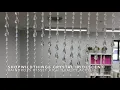 ShopWildThings Raindrops Crystal Clear High Quality Acrylic Beaded Curtains Door Beads