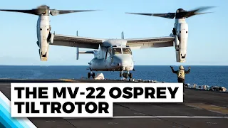 The -22 Osprey Tiltrotor Aircraft in Action
