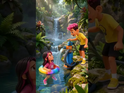 A ÁGUA DA PISCINA SUMIU!!