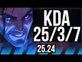SYLAS vs VEIGAR MID 68K damage Good KDA 7 NA Master 25 24