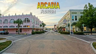 Arcadia Florida Driving Through
