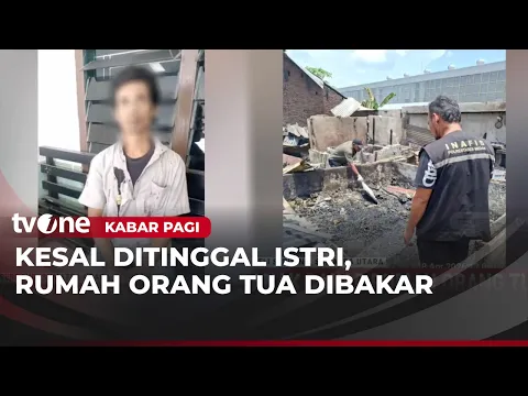 Sakit Hati Ditinggal Istri dan Anak, Pria di Sumut Bakar Rumah Orang Tua